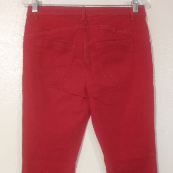 Joe Boxer women's size 7 red skinny jeans - Picture 5 of 16